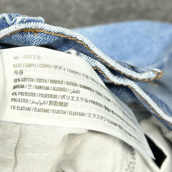 Hollister Jeans Womens 3R‎ 26 (26x28) Blue Denim Bootcut Western Y2K Preppy - Picture 6 of 7